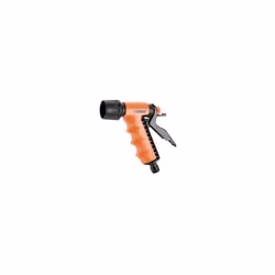 Lance pistolet d'irrigation avec poignée ergonomique confortable. Levier de réglage du débit d'eau. Double jet : de complètem ...