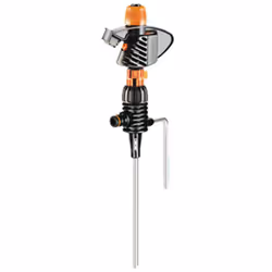 Claber 8707, Système d'aspersion d'eau à pulsation, 397 m², 4 bar, Noir, Orange