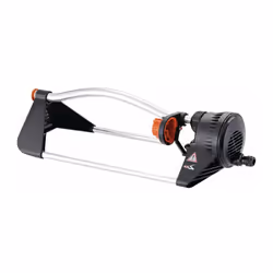 Claber Compact-160 Promo, Système d'aspersion d'eau oscillant, 181 m², 4 bar, Noir, Orange, Argent