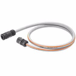 Rallonge de 1,5 m de tuyau Ø 12,5 mm avec raccords. Nez de robinet double filetage 20-27 - 15-21 mm. Garantit un raccordement ...