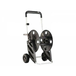 Claber - Enrouleur de tuyau sur roues Silveral pour tuyau d'arrosage 50m 5/8 ' ou 60m 1/2'