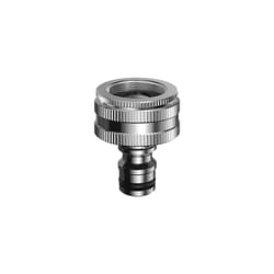 Embout de robinet en me'tal Art 9604 Blister 3/4' relie les raccords automatiques au robinet