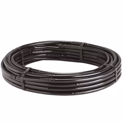 Tuyau en polyéthylène 13-16 mm muni de goutteurs internes auto-régulant à labyrinthe de 2,1 l/h (tous les 33 cm) pour garanti ...