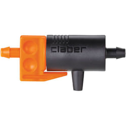 Claber - Goutteur en ligne de 0-6 l/h, réglable pour système d'arrosage goutte à goutte