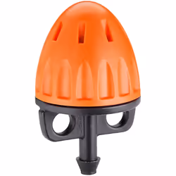Débit réglable 0-40 l/h de complètement fermé à complètement ouvert. Couvre un cercle complet 360°. Se monte directement sur  ...