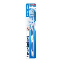 Mentadent Tecnic Clean, Brosse à dents, Adulte, Plastique, Dur, 1 pièce(s), Ampoule