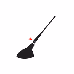 Lampa 40244 accessoire d’antenne 460 mm