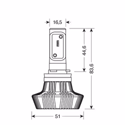 Lampa 57846 Ampoule électrique pour voiture
