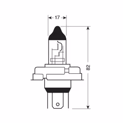 Lampa 58050 Ampoule électrique pour voiture