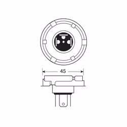 Lampa 58050 Ampoule électrique pour voiture