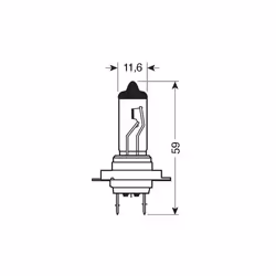 Lampa 58186 Ampoule électrique pour voiture