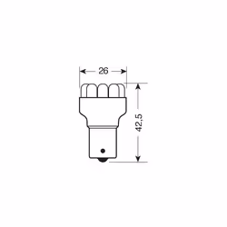 Lampa 58371 Ampoule électrique pour voiture