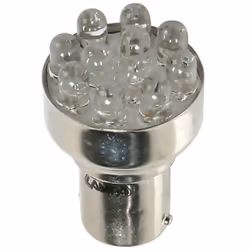 Ampoule 11 leds P21W BA15s blanche 12V Basse consommation et super brillante