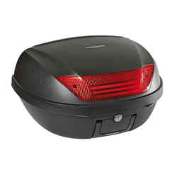 Boîte arrière de moto - T-Box - 52 Litres - Noir - Kit de fixation inclus - 45 kg max