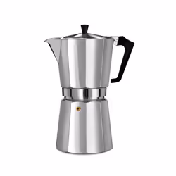 PEZZETTI Italexpress, Cafetière à moka, 0,3 L, Aluminium, Noir, Aluminium, 6 tasses, 1 pièce(s)