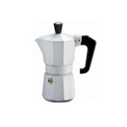 PEZZETTI Italexpress Cafetière à moka 0,3 L Noir, Blanc