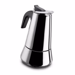 Ghidini Cipriano 1388, Cafetière à moka, Noir, Acier inoxydable, Acier inoxydable, 6 tasses, Pezzetti, 1 pièce(s)