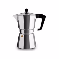 PEZZETTI Italexpress, Cafetière à moka, 0,7 L, Aluminium, Noir, Aluminium, 14 tasses, 1 pièce(s)