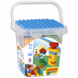 Androni Giocattoli Unico Plus, 1 an(s), 50 pièce(s), Plastique