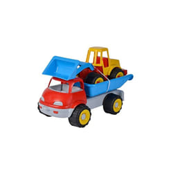 107134610 camion benne avec pelle, jouet de sable, 29 CM/36 cm, matériau souple pour pneus à partir de 10 mois - Simba