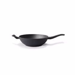 TVS Virtus Induction, Rond, Wok/Poêle à frire, Noir, R3SiSTEK, Virtus Induction, Aluminium