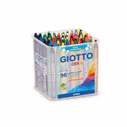 Giotto Cera, 96 pièce(s), Multicolore, Multicolore, Rond, Cire, Garçon/Fille