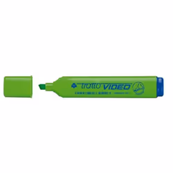 Tratto Video, 12 pièce(s), Vert, Pointe biseautée, Vert, 1 mm, 5 mm