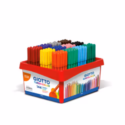 Giotto Turbo Color, 12 couleurs, Multicolore, 2,8 mm, Multicolore, Rond, Encre à base d'eau