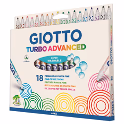 Giotto 8000825006241, Multicolore, Enfant, Garçon/Fille