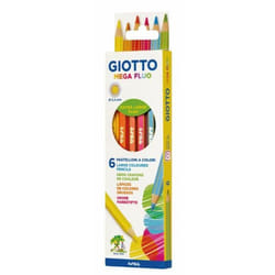 Giotto F225700 crayon de couleur Couleurs assorties 6 pièce(s)