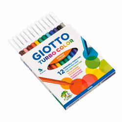 Giotto Turbo Color Multicolore 12 pièce(s)