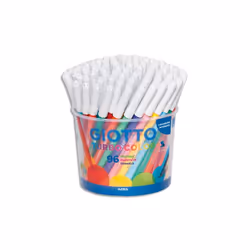 Giotto F523000, 12 couleurs, Couleurs assorties, 2,8 mm, Multicolore, Rond, Adultes et enfants