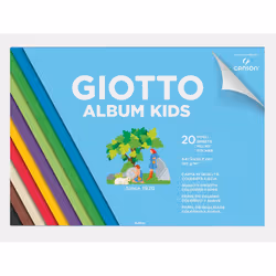 Giotto 580700, papier d'art, 120 g/m², 20 feuilles