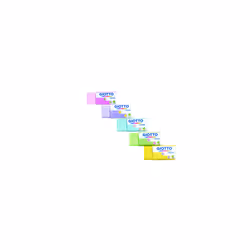 Giotto Minigomma gomme à effacer Multicolore 5 pièce(s) - Vue supplémentaire 4