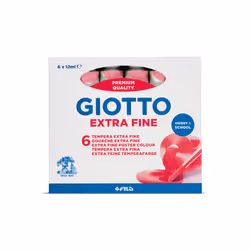 Giotto 352006, Rose, 12 ml, Tube, Italie, Boîte en carton, 6 pièce(s)