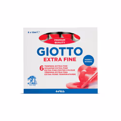 Giotto 352009, Rouge, 12 ml, Tube, 6 pièce(s)