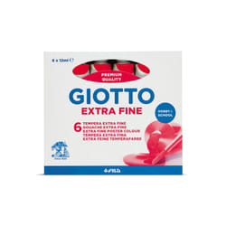 Giotto 352009 peintures en détrempe 12 ml Tube Rouge