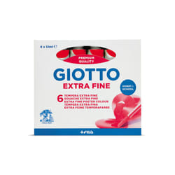 Giotto 352008 peintures en détrempe 12 ml Tube Rouge