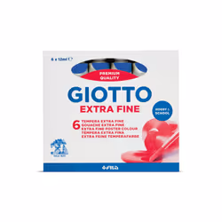 Giotto 352016, Bleu, 12 ml, Tube, 6 pièce(s)