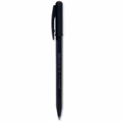 Tratto 1, Clip, Stylo à bille, Rechargeable, Noir, Bold