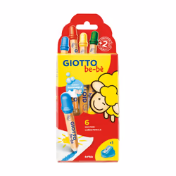Giotto Be-be, Couleurs assorties, 6 pièce(s)