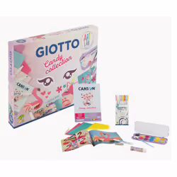 Giotto 000582400, Cahier de coloriage, Marqueur, Pastel, Pastel marker, Multi, 15 pièce(s)