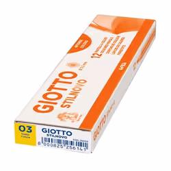 Giotto 256103, Jaune, 12 pièce(s)