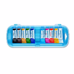 GIOTTO Gouache extra-fine - Boîte accrochable de 10 tubes - 10 ml