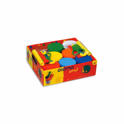 Giotto F463200, Jeu de pâte à modeler, Multicolore, Adultes et enfants, 8 pièce(s), 8 couleurs, 220 g