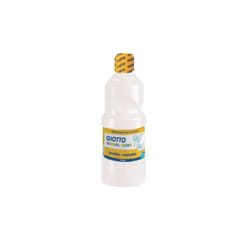 Giotto Témpera Escolar 500 ml Bouteille Blanc