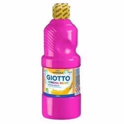 Giotto Témpera Escolar, Magenta, 500 ml, Bouteille, 1 pièce(s)