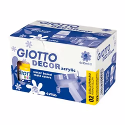 Giotto 538102 peinture acrylique 25 ml Jaune Bouteille - Vue supplémentaire 2