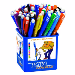 Tratto 826500, Noir, Bleu, Vert, Rouge, 50 pièce(s)
