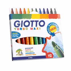Giotto Turbo Maxi, Violet, 0,5 mm, Violet, 0,5 mm, 12 pièce(s)